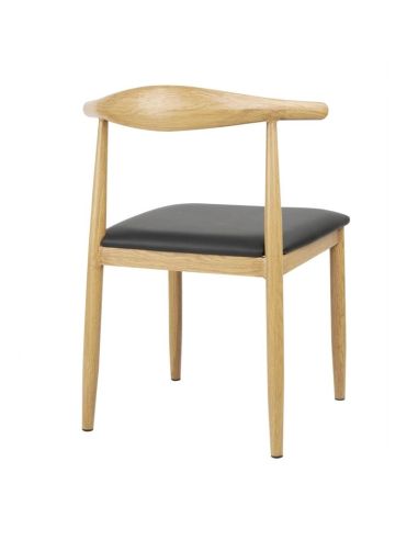 Chaises d'intérieur rembourrées Bolero Camden (lot de 2)