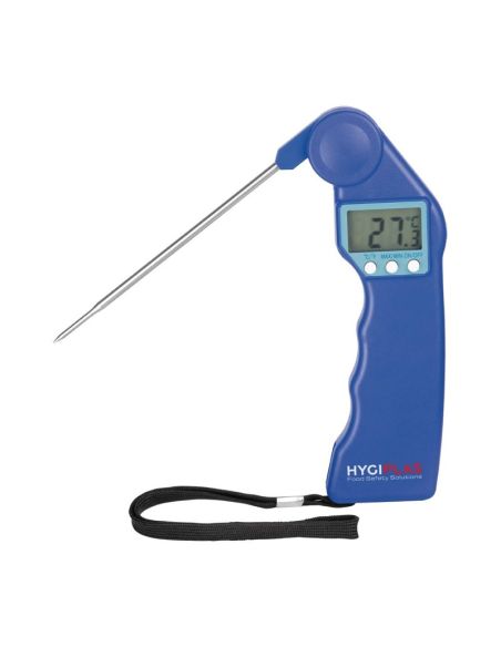 Thermomètre à code couleur Hygiplas Easytemp bleu