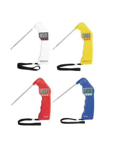 Thermomètre à code couleur Hygiplas Easytemp bleu