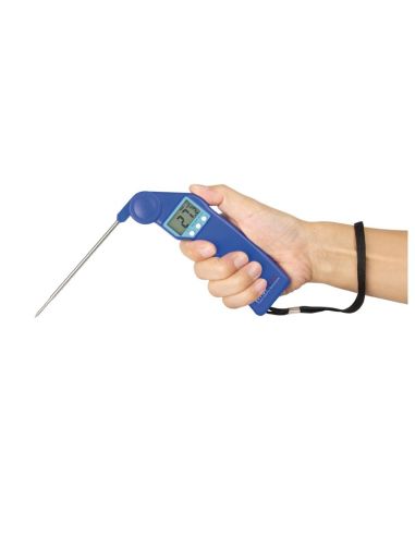 Thermomètre à code couleur Hygiplas Easytemp bleu