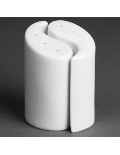 Salière et poivrière Ying et Yang Olympia 95mm (Lot de 12)