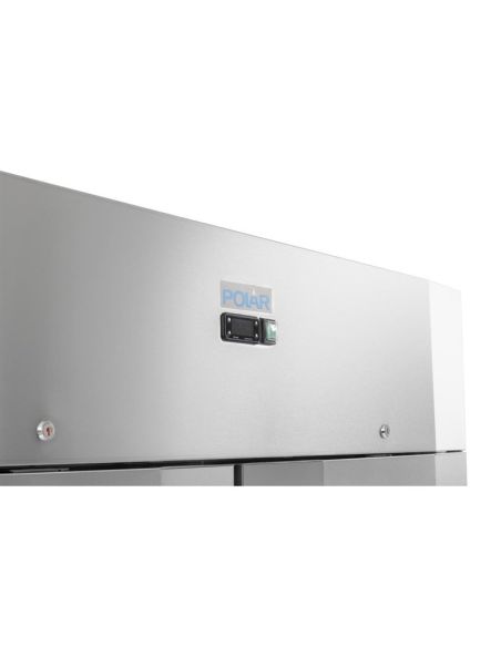 Armoire réfrigérée négative deux portes économe en énergie Polar Série U 1 400L