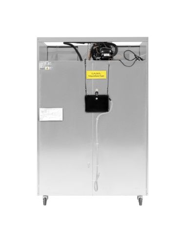 Armoire réfrigérée négative deux portes économe en énergie Polar Série U 1 400L