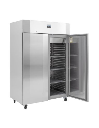 Armoire réfrigérée négative deux portes économe en énergie Polar Série U 1 400L