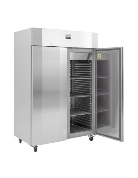 Armoire réfrigérée négative deux portes économe en énergie Polar Série U 1 400L