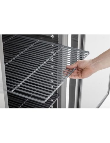 Armoire réfrigérée négative deux portes économe en énergie Polar Série U 1 400L