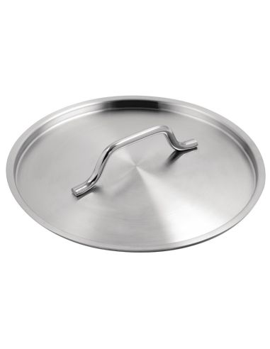 Casserole en inox avec couvercle Vogue 5L