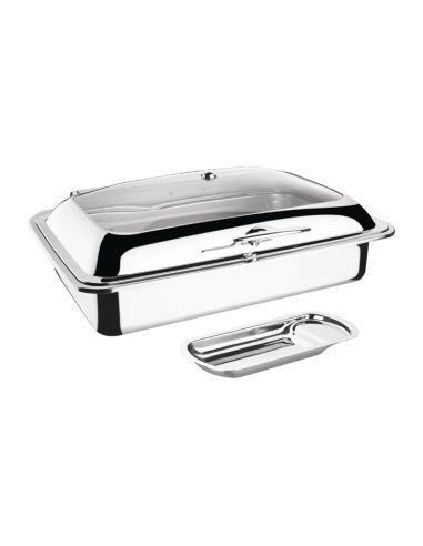 Ensemble chafing dish induction Olympia GN 1/1 avec support
