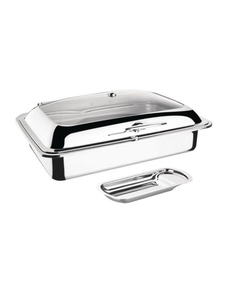 Ensemble chafing dish induction Olympia GN 1/1 avec support