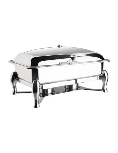 Ensemble chafing dish induction Olympia GN 1/1 avec support