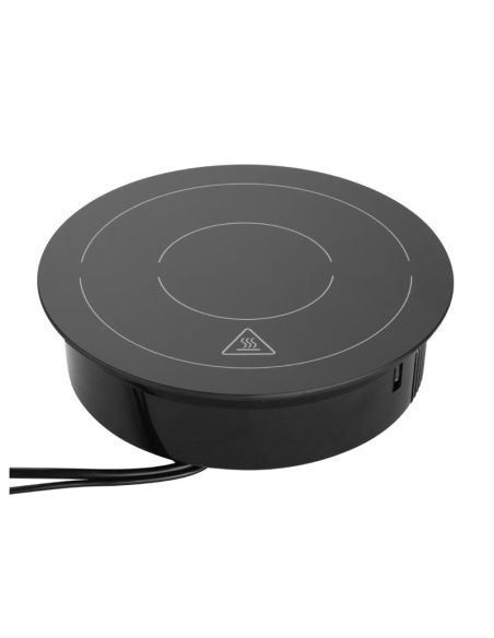 Ensemble chafing dish induction Olympia GN 1/2 avec support