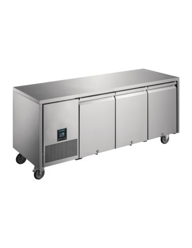 Table réfrigérée négative 3 portes Polar Serie U Premium 420L