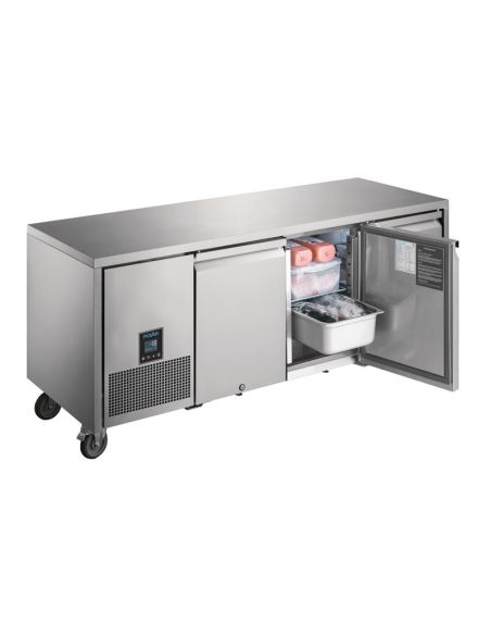 Table réfrigérée négative 3 portes Polar Serie U Premium 420L