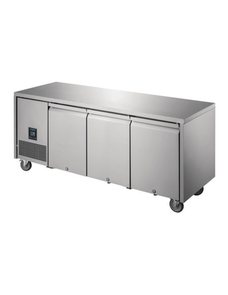Table réfrigérée négative 3 portes Polar Serie U Premium 420L