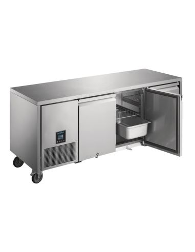 Table réfrigérée négative 3 portes Polar Serie U Premium 420L