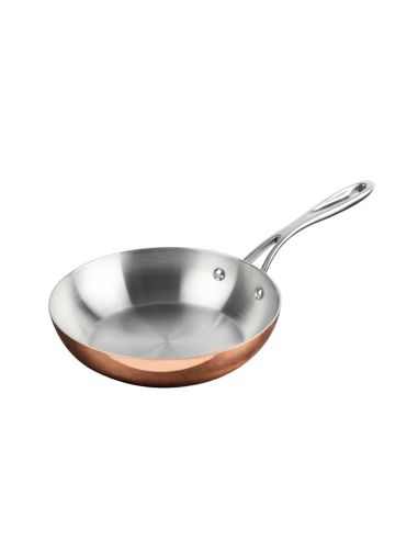 Batterie de cuisine en cuivre triple parois 3 pièces Vogue Cook Like A Pro