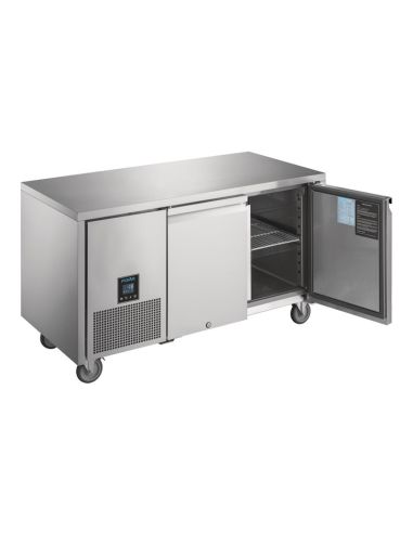 Table réfrigérée négative 2 portes Polar Serie U Premium 267L