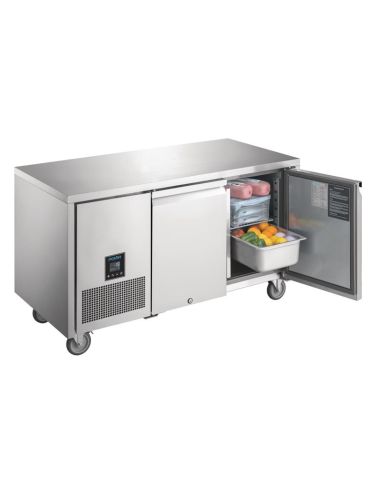 Table réfrigérée négative 2 portes Polar Serie U Premium 267L