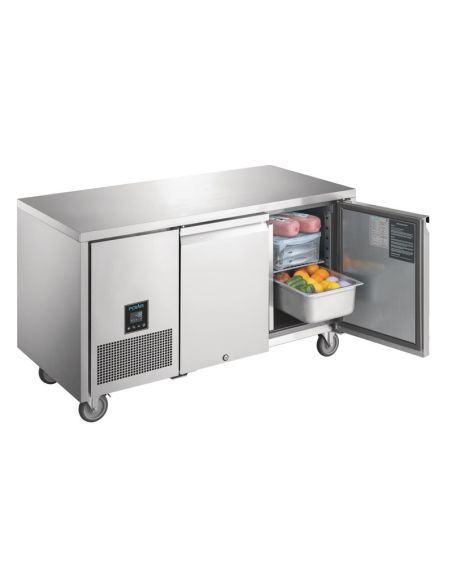 Table réfrigérée négative 2 portes Polar Serie U Premium 267L