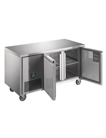 Table réfrigérée négative 2 portes Polar Serie U Premium 267L