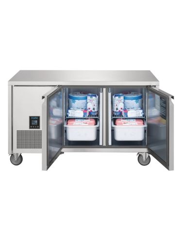 Table réfrigérée négative 2 portes Polar Serie U Premium 267L