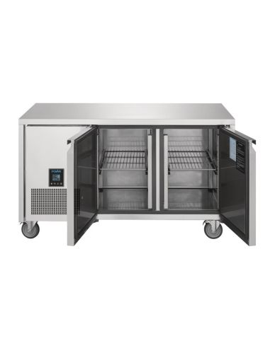 Table réfrigérée négative 2 portes Polar Serie U Premium 267L