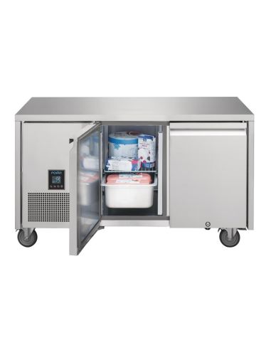 Table réfrigérée positive 2 portes Polar Serie U Premium 267L