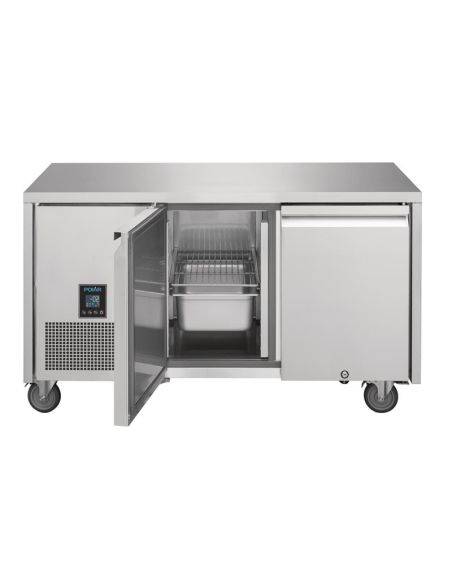 Table réfrigérée positive 2 portes Polar Serie U Premium 267L