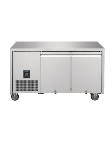 Table réfrigérée positive 2 portes Polar Serie U Premium 267L