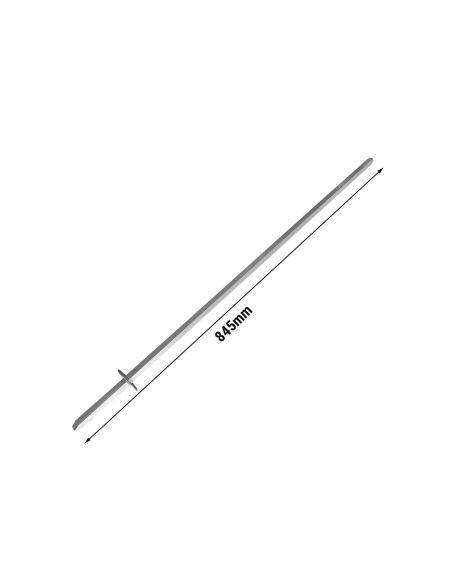 Pique de brochette pour machine à kebab avec 4 Feux & moteur en bas