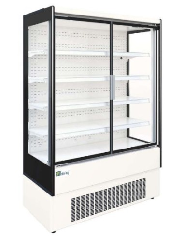 Vitrine réfrigérée murale libre-service portes...