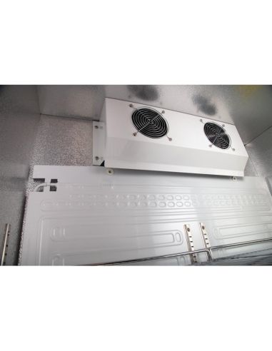 Arrière-bar vertical double portes battantes Série G - 490 litres | Polar