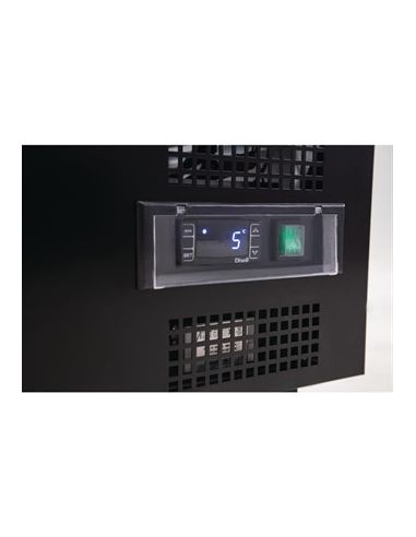 Arrière-bar vertical double portes battantes Série G - 490 litres | Polar