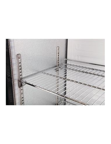 Arrière-bar vertical double portes battantes Série G - 490 litres | Polar