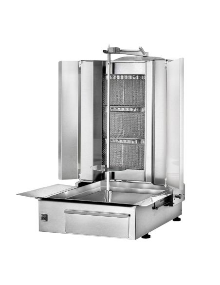 Grill gaz Döner kebab 3 brûleurs 40 kg DUK3