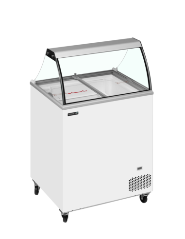 Congélateur à crème glacée avec couvercle de service - 165 L | IC201SC+SO