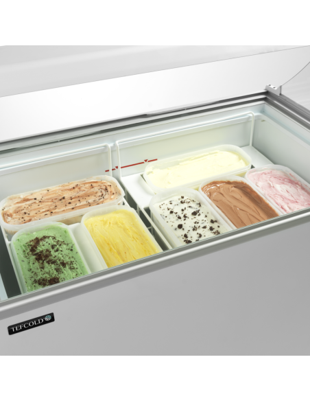 Congélateur à crème glacée avec couvercle de service - 255 L | IC301SC+SO