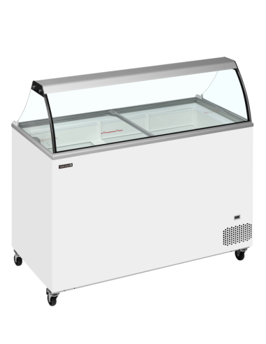 Congélateur à crème glacée avec couvercle de service - 350 L | IC401SC+SO