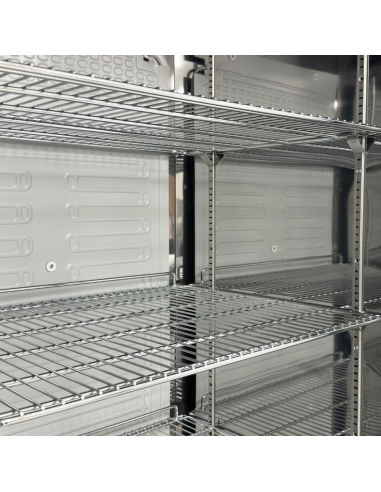Congélateurs de stockage GN2/1 SS430 / -22 à -18 °C - 518 L | UF600SS