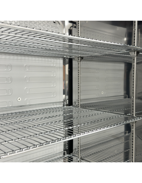 Congélateurs de stockage GN2/1 SS430 / -22 à -18 °C - 518 L | UF600SS