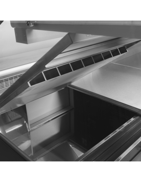 Vitrine réfrigérée Gris RAL7015 - 654 L | SOCA25090A