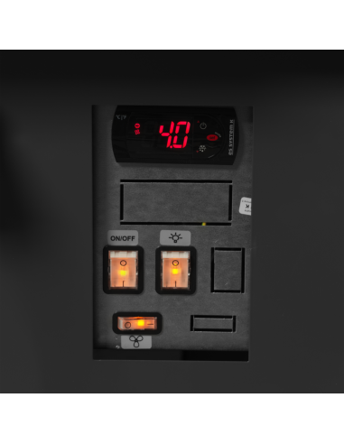 Vitrine réfrigérée Gris RAL7015 - 982 L | SOCA37590A