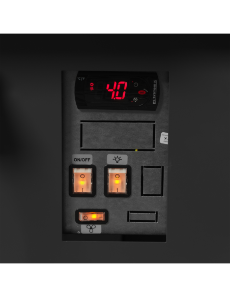 Vitrine réfrigérée Gris RAL7015 - 982 L | SOCA37590A