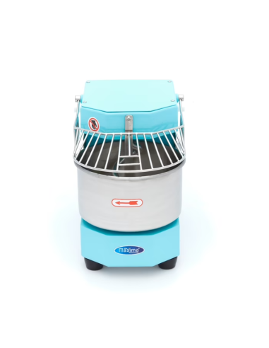Pétrin à spirale / pétrin à pâte - 8 L - Bleu |...