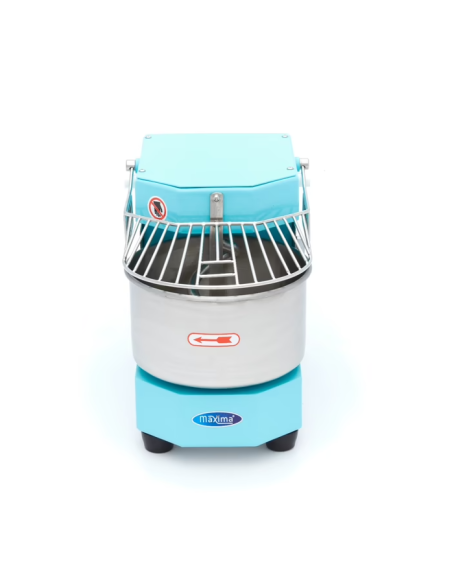 Pétrin à spirale / pétrin à pâte - 8 L - Bleu | Maxima - 09361003