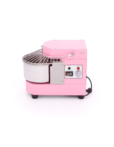 Pétrin à spirale / pétrin à pâte - 8 L - Rose |...