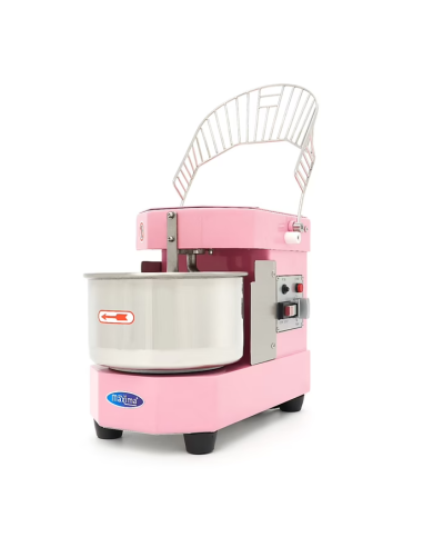Pétrin à spirale / pétrin à pâte - 8 L - Rose |...