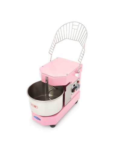 Pétrin à spirale / pétrin à pâte - 8 L - Rose |...