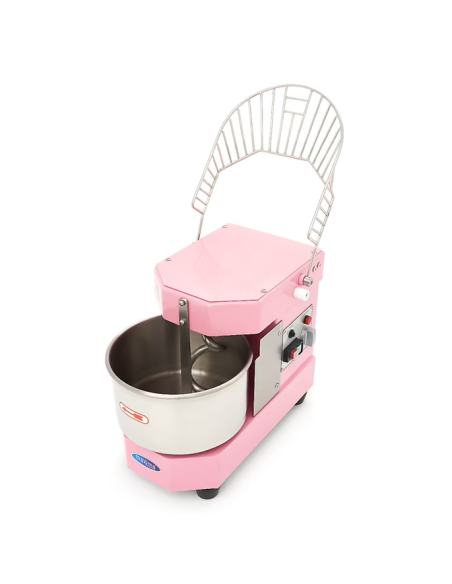 Pétrin à spirale / pétrin à pâte - 8 L - Rose | Maxima - 09361012