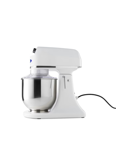 Batteur Melangeur Planétaire à tête inclinable 7L - 2 kg de pâte - Blanc